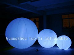 2m Led Inflatable Helium Balloon For