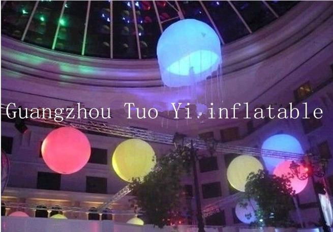 2m Led Inflatable Helium Balloon For Advertising 5