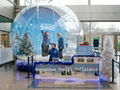 Life Size Christmas Snow Globe For Christmas Decoration 3