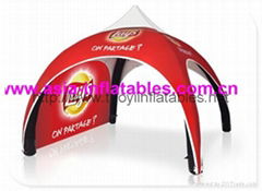 Outside X-Act Gloo Tent With Digital Printing For Advertising