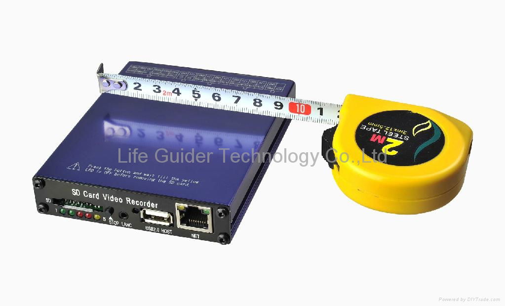 SD card Mobile DVR with GPS 4ch D-1 H.264