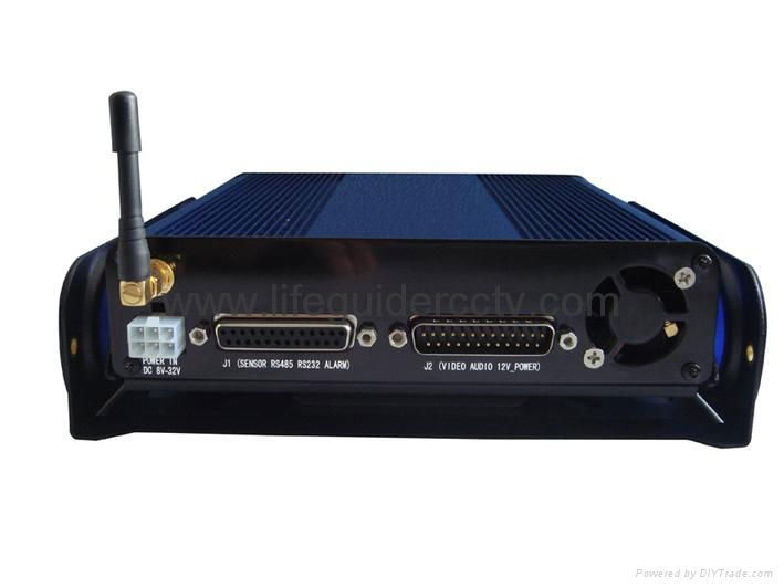 HDD Mobile DVR with GPS & GPRS 2