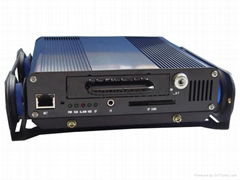 HDD Mobile DVR with GPS  sensor  alarms