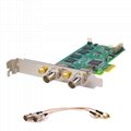 PCI-E2SL 3G-SDI Input Capture Card, 2CH Input/2CH Loopout 1080P/60Hz Vmix  3