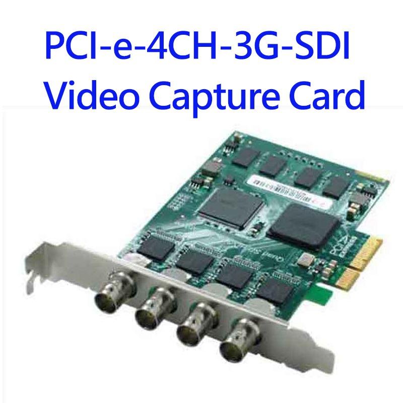 4 Channel 3G-SDI Video Conference Recorder/ Monitor Card PCI-E Capture Card / US 4
