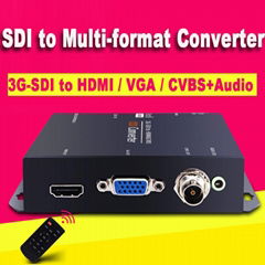 SDI to Multi-format Converter SDI to CVBS  HDMI VGA 