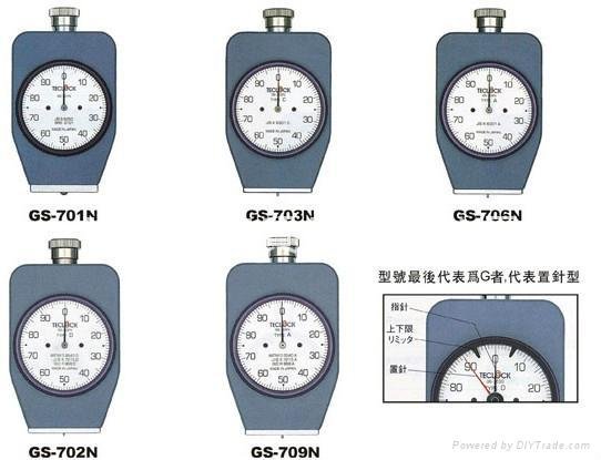 日本TECLOCK 得樂硬度計GS-701N香港行貨 2