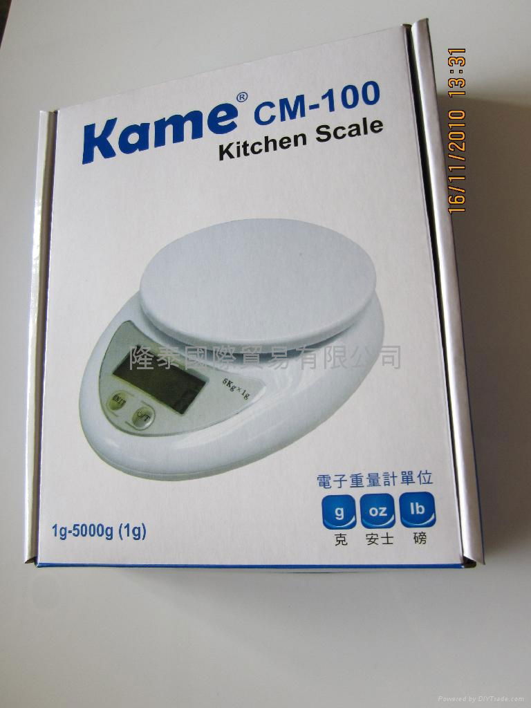 kame 5kg電子磅 cm-100 2