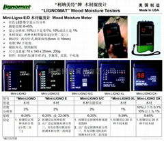 美国 LIGNOMAT 湿度计Mini-LIGNO DX