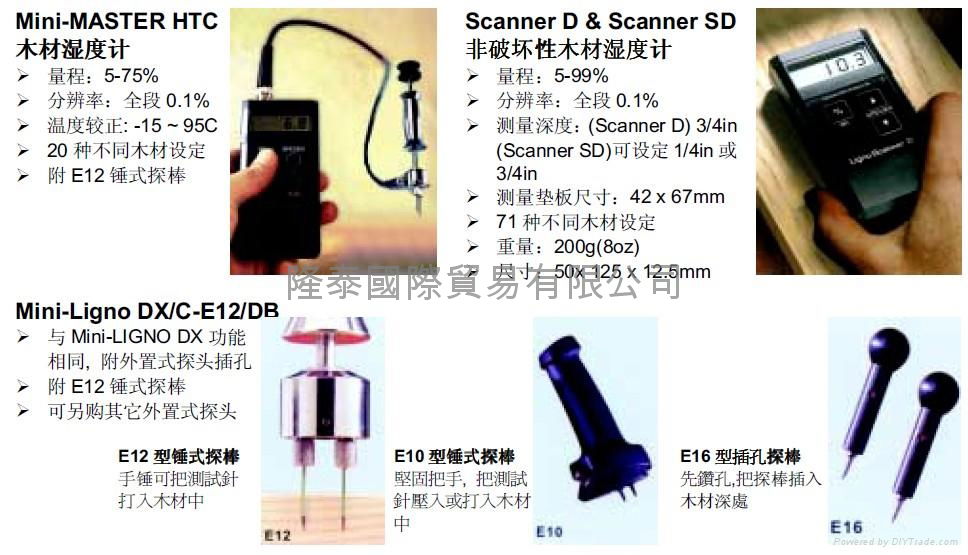 美國 LIGNOMAT 濕度計Mini-LIGNO DX 2