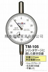 日本得乐TECLOCK百分表/百分表TM-105