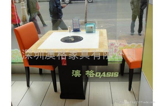 火锅店餐桌椅