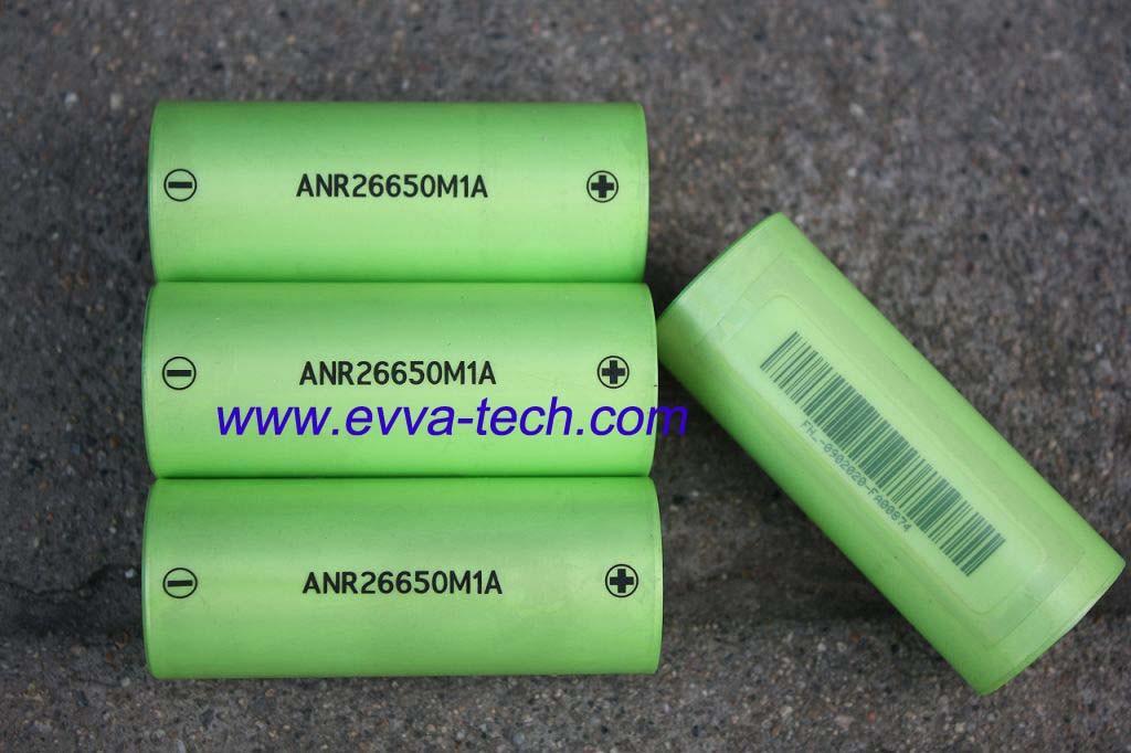 4S3P High power battery Lithiumwerks A123 ANR26650M1B 7500mAh 30C 2