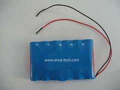 Battery Pack with 18650 6S1P 22.2V 2600mAh