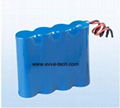 Battery Pack with 18650 14.8V 2600mAh 4S1P