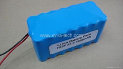 7S3P 25.9V 7800mAh 18650 li-ion Battery Pack 