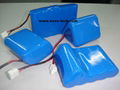 Battery Pack with 18650 11.1V 6200mAh 3S2P 1