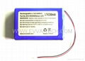 Lithium ion 553450 Battery Pack 3.7V 2300mAh 1S2P 2