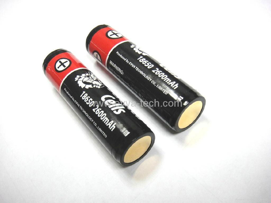 Rechargeable Flashlight Battery Protected 18650 3.6V 2