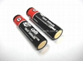 Rechargeable Flashlight Battery Protected 18650 3.6V