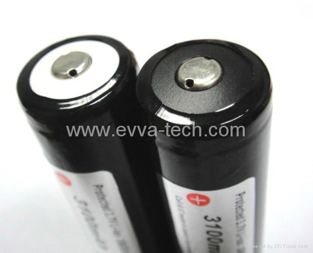 Rechargeable Flashlight Battery Protected 18650 3.6V 3