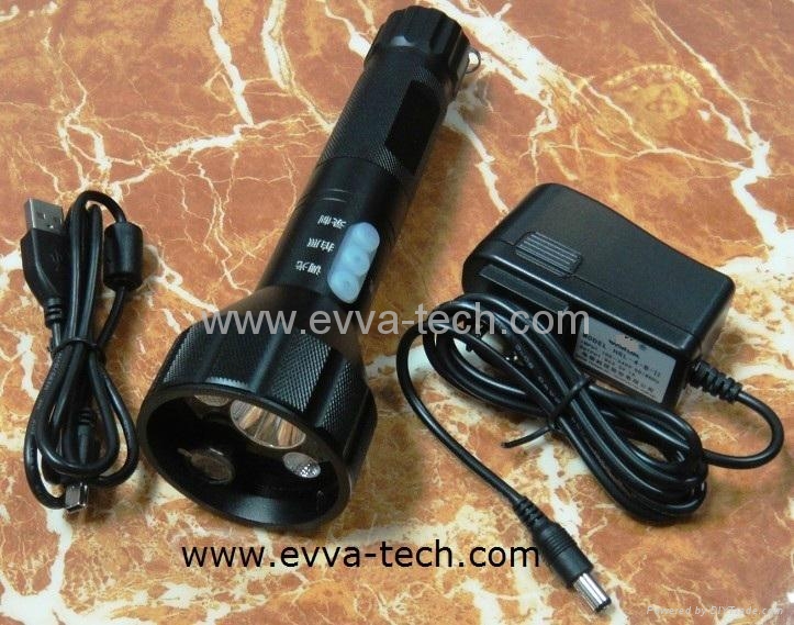 Flashlight Camera /Flashlight DVR Camera/LED Flashlight Camera Recorder 2