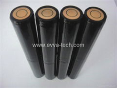 7.2V AKKU Flashlight Battery Protected 18650 3400mAh