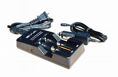 Universal charger for 18650 flashlight batteries. 