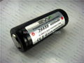 3.7V Protected 26650 battery for flashlight 4000mAh 1