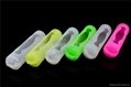 18650 battery Silicone case for flashlight battery 2