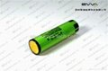 Protected Flashlight Batteries Transparent  Panasonic 18650 3.2Ah  3