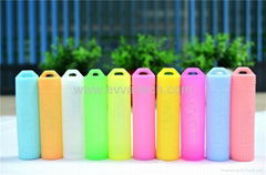 18650 battery Silicone protection case for flashlight battery