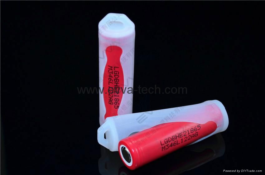 Silicone 18650 battery protection case 3