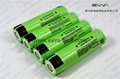 AKKU the highest capacity battery cell PANASONIC NCR18650G 3600mAh.