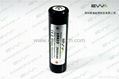 The best capacity Lithium ion Flashlight Battery Protected 18650 3600mAh 