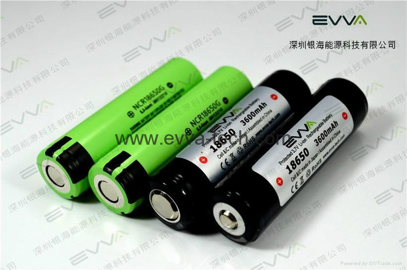 3.7V 3600mAh High capacity Flashlight Batteries Panasonic NCR18650G