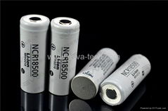 AKKU the highest capacity 18500 battery cell PANASONIC NCR18500 2000mAh