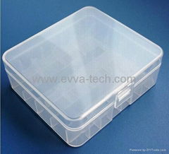 26650 21700 battery plastic case\ Storage box