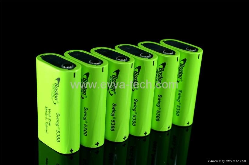 Low Temperature Lithium ion AKKU Boston Power Swing 5300 battery cell 3.7V 5300m 2