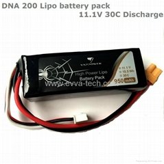 Vappower DNA 200 11.1V 950mAh Lipo battery pack