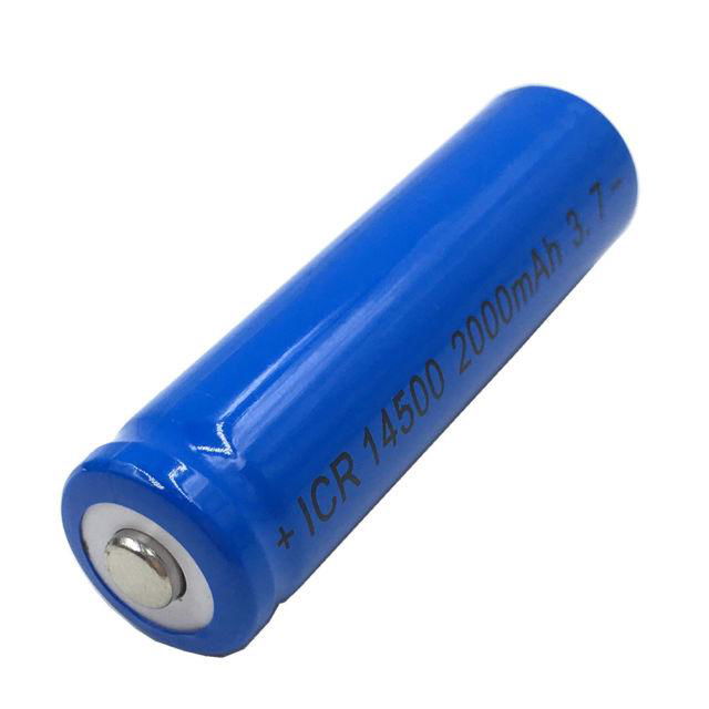 14500 2200Mah Li-ion 3.7v Rechargeable LED Flashlight Camera Battery 4