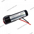 1S Li ion 18650 Battery Pack 3.7V 2000mAh 3350mAh 1S1P 3