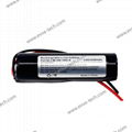 1S Li ion 18650 Battery Pack 3.7V 2000mAh 3350mAh 1S1P 4