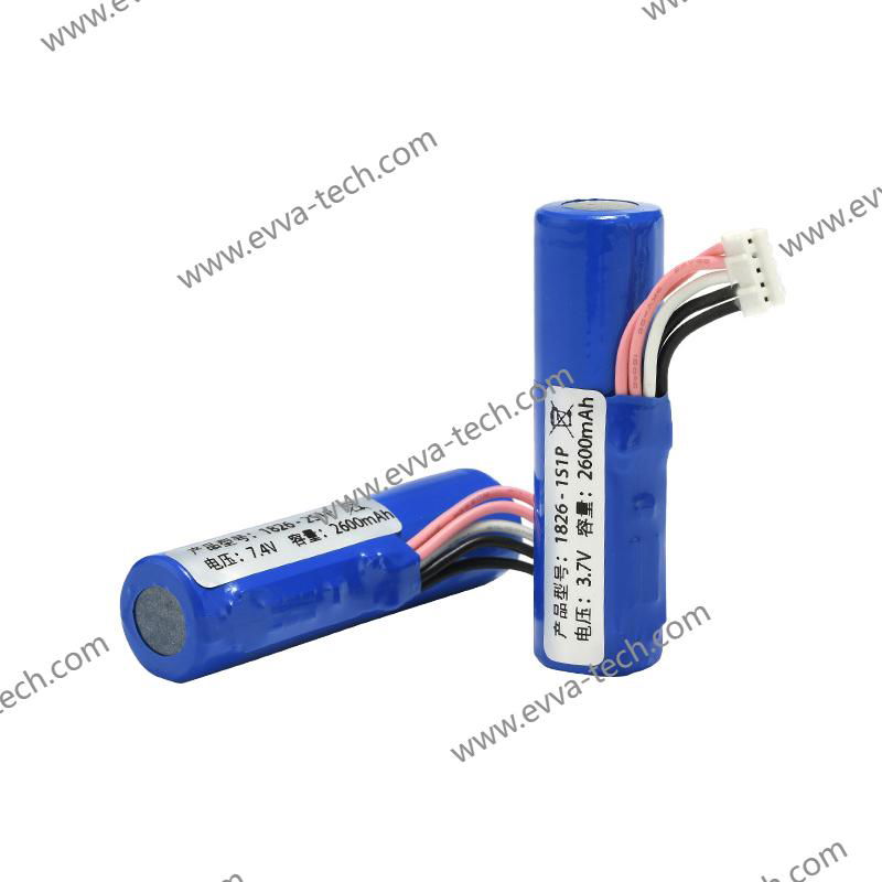 1S1P 18650 3.6V 2600mAh 