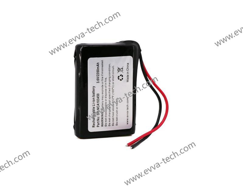 103450 2350mAh 1S1P battery pack