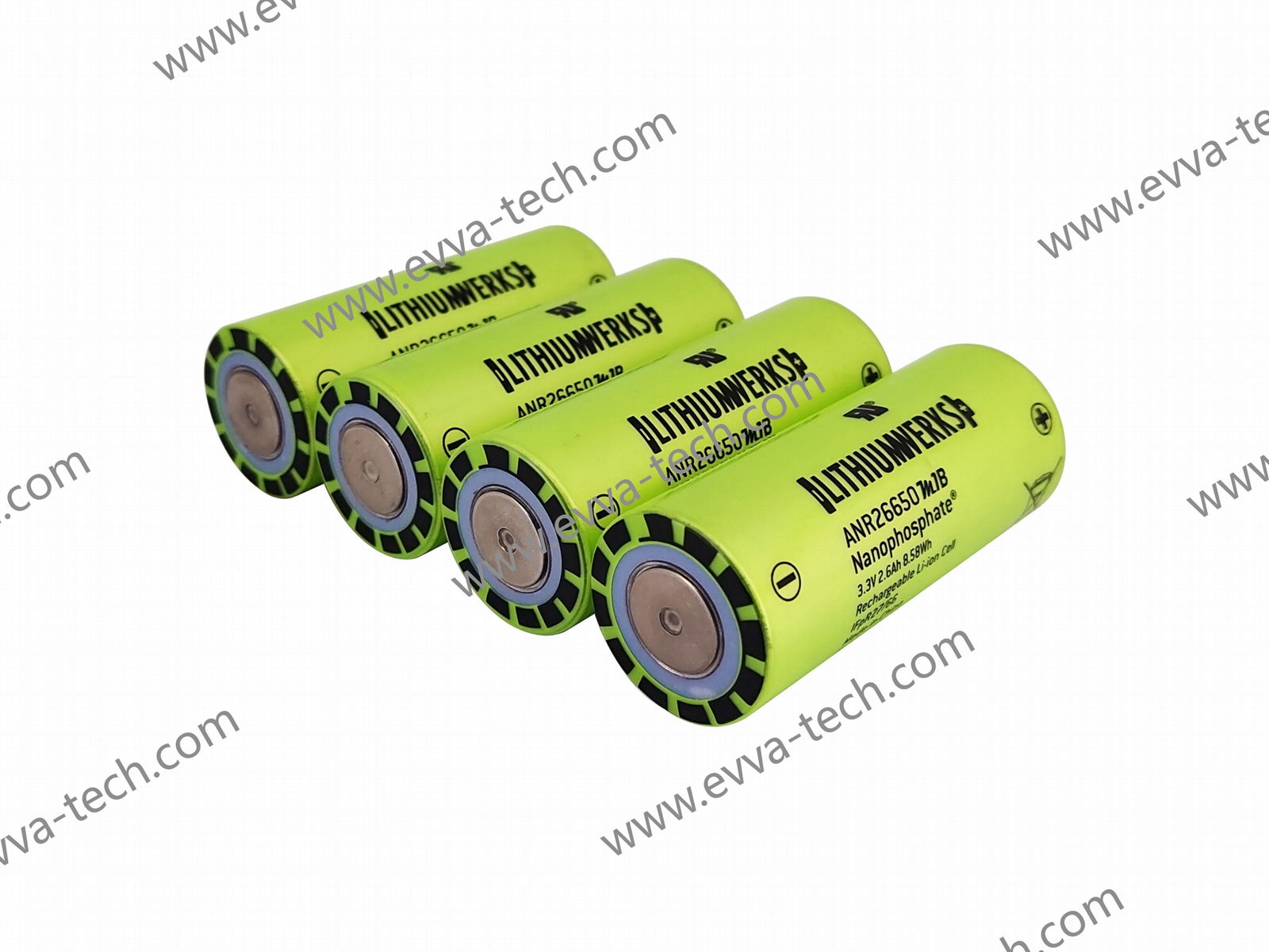 52A Lithium Werks (A123) LIFEPO4 26650 Battery Cell ANR26650M1B 3.3V 2600mAh 2