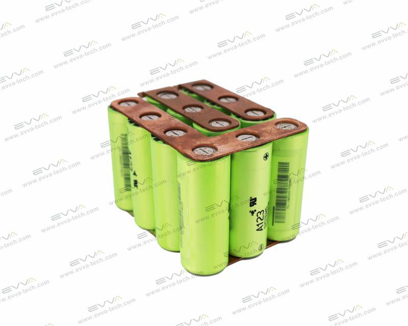 4S3P High power battery Lithiumwerks A123 ANR26650M1B 7500mAh 30C 4