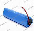 3S2P Waterproof Battery Pack with 18650 21700 103450 11.1V LiFePO4 Li-ion cell