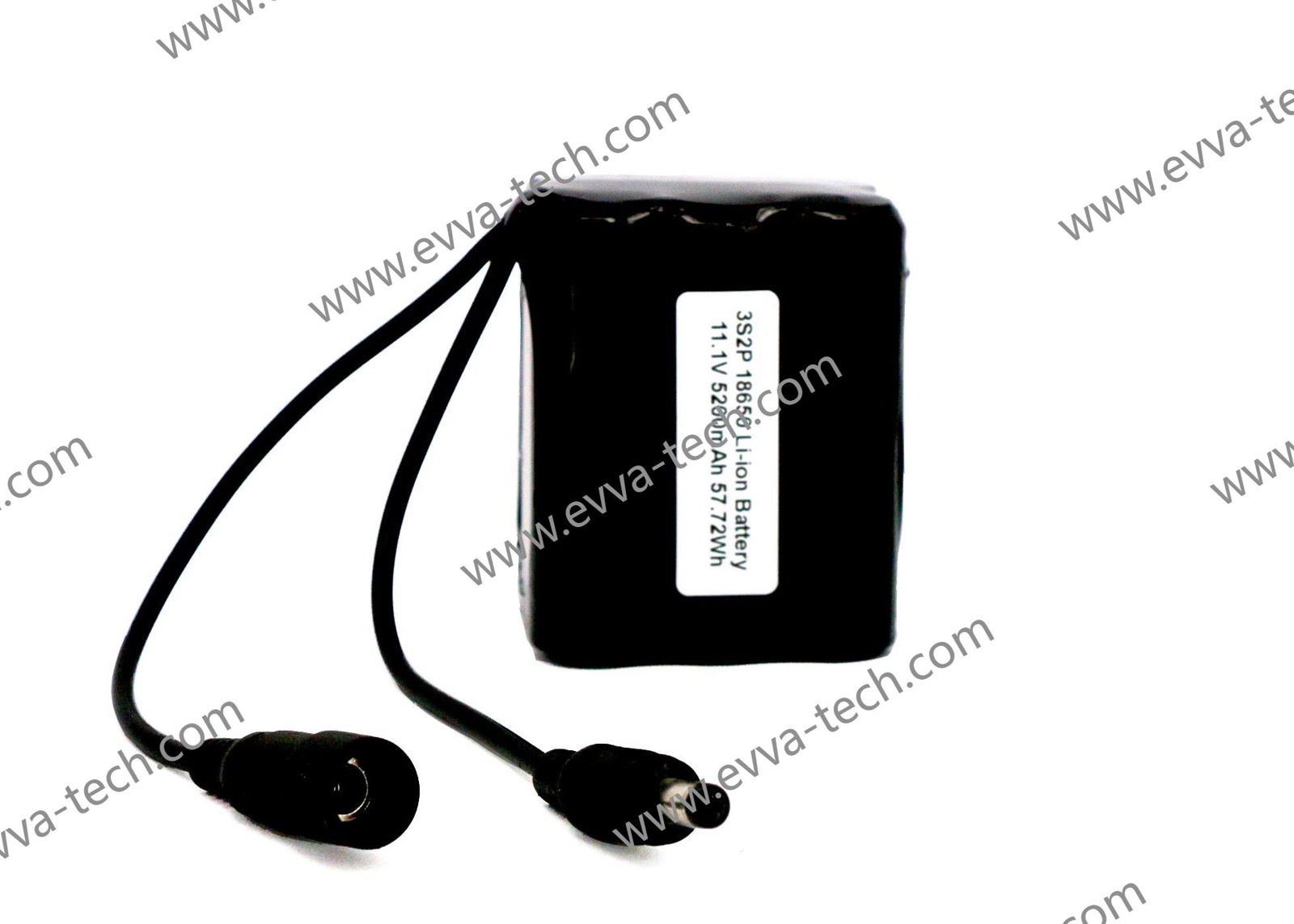 3S2P Waterproof Battery Pack with 18650 21700 103450 11.1V LiFePO4 Li-ion cell