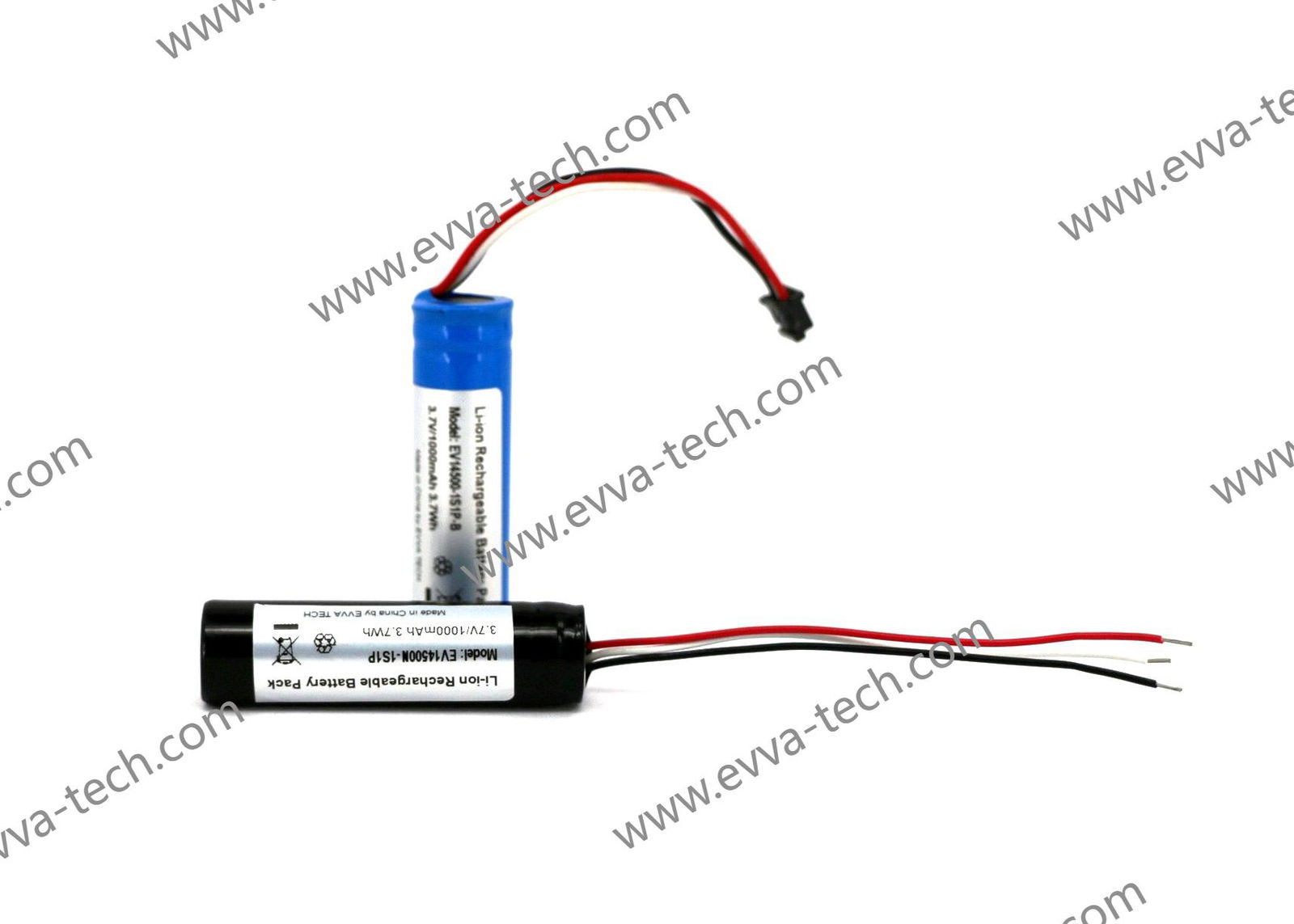 14500 1S 3.7V 1000mAh battery pack